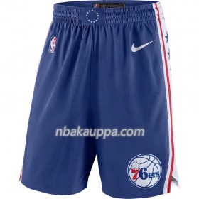 Philadelphia 76ers Miesten Shortsit Royal 2018-19 Nike Swingman